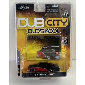 2005 Jada Toys Dub City '51 Mercury Custom 1/64 Old Skool Wave 1